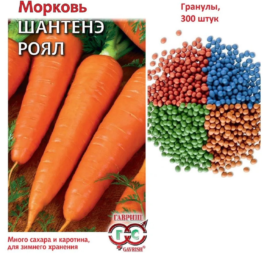 Морковь Шантенэ Роял, гранулы