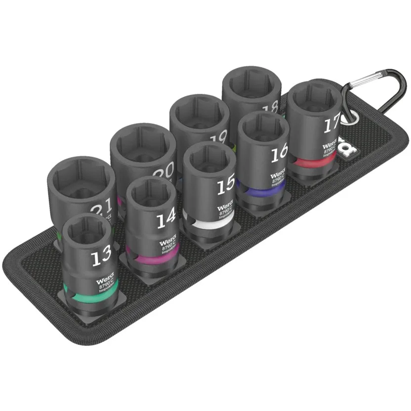 Набор торцовых головок, 1/2" Wera Belt C Impaktor 1 — фото производителя