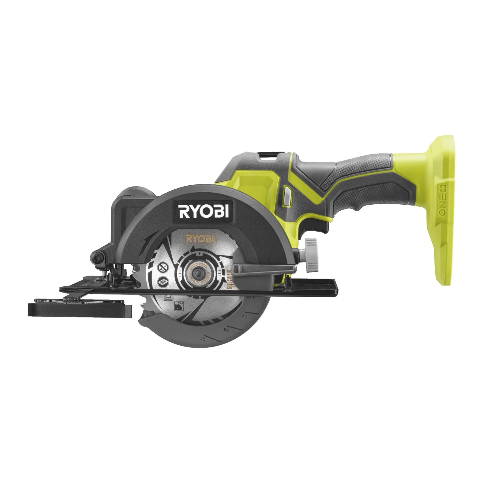 Аккумуляторная циркулярная пила Ryobi R18CS115-0 — фото производителя