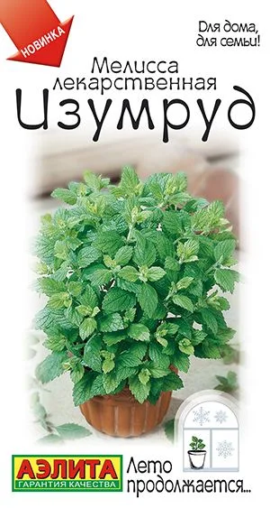 Пряные травы Мелисса лекарственная Изумруд