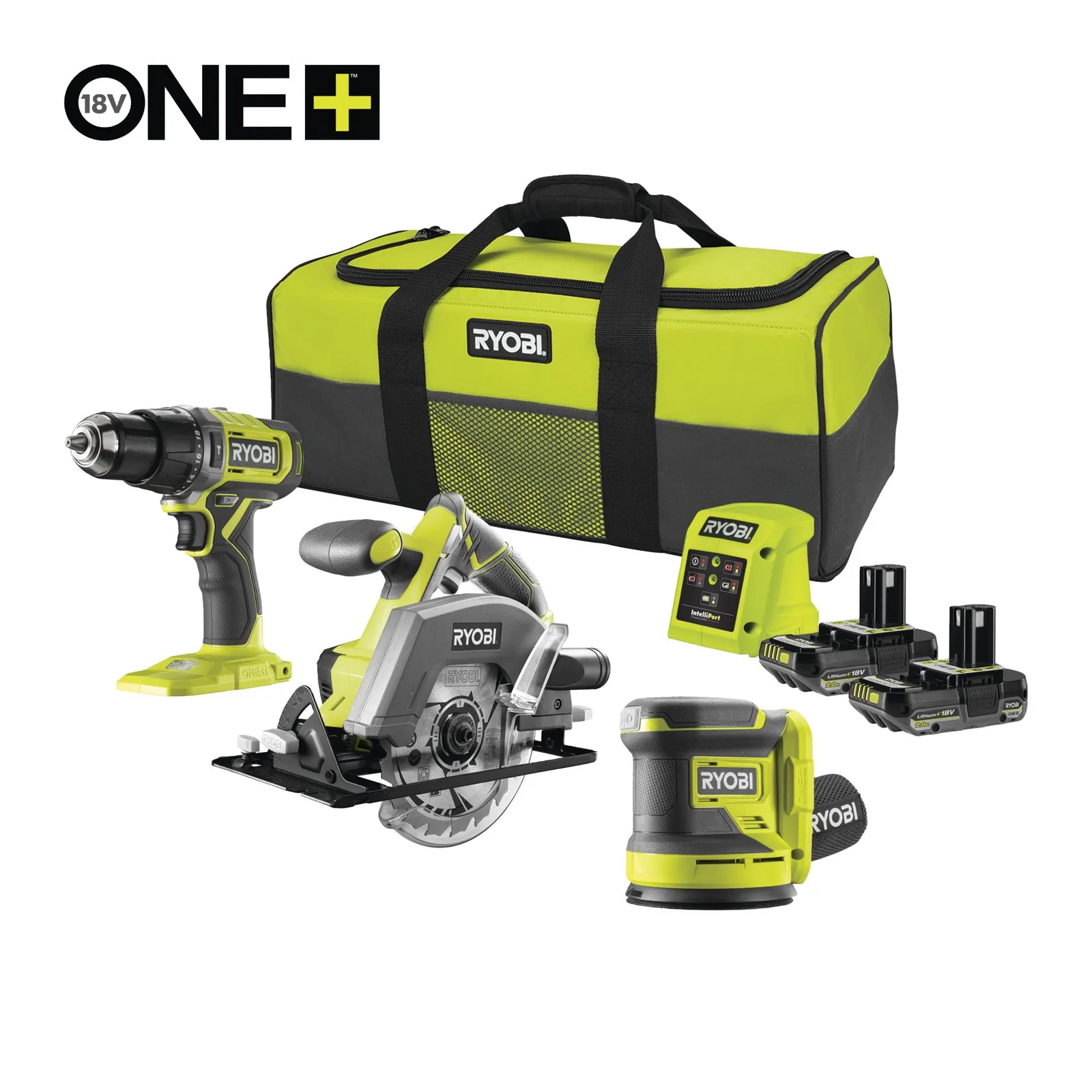 Аккумуляторный набор инструментов Ryobi RCK183DL-2C20S