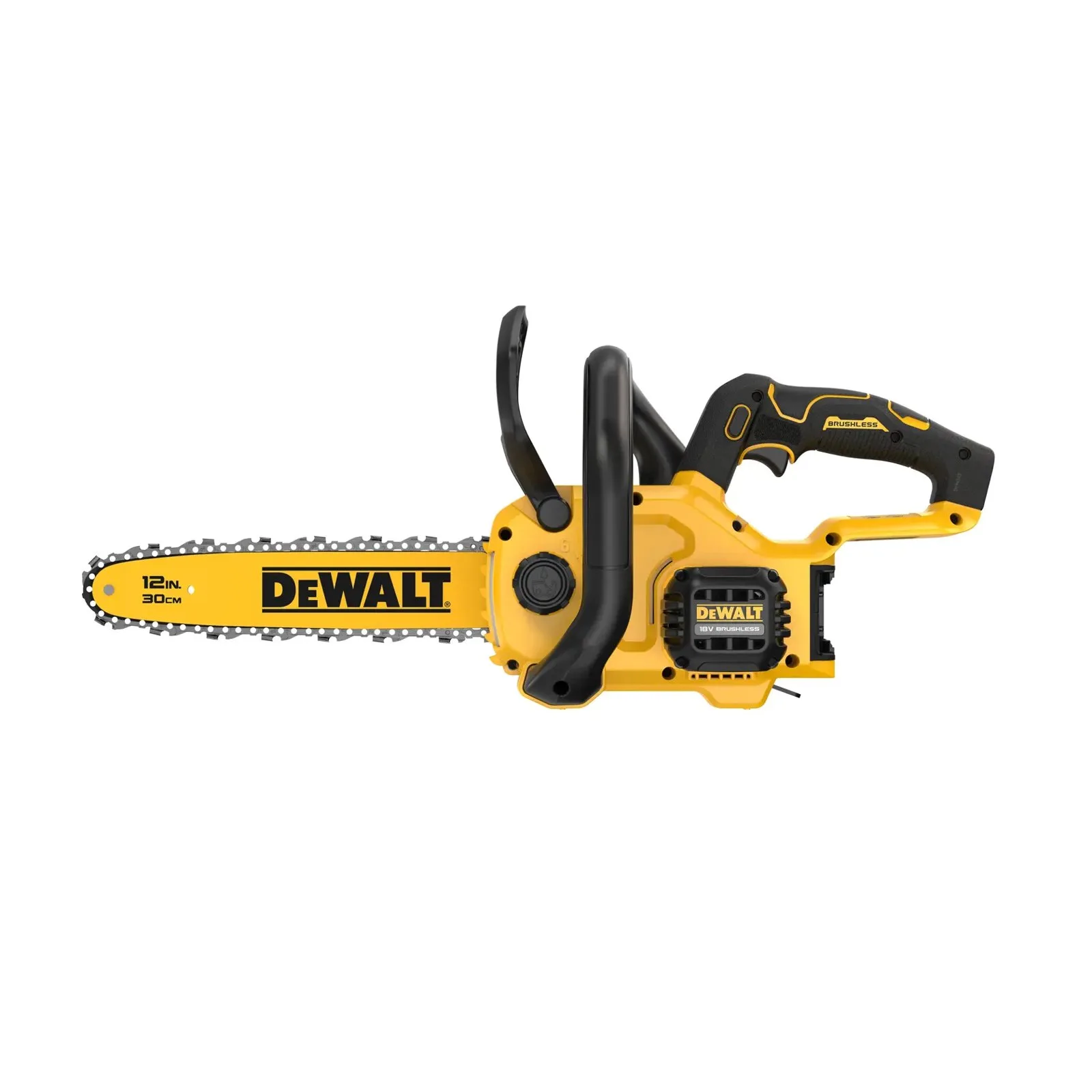 Аккумуляторная цепная пила DeWalt DCMCS565N-XJ — фото производителя
