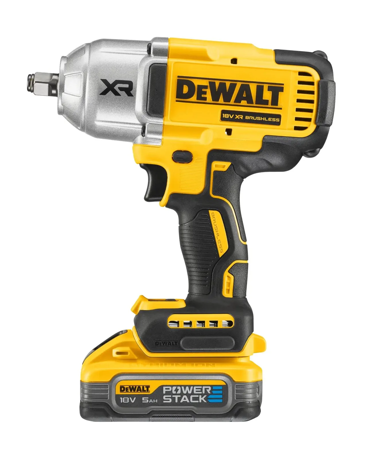 Аккумуляторный гайковерт DeWalt DCF900H2T-GB — фото производителя