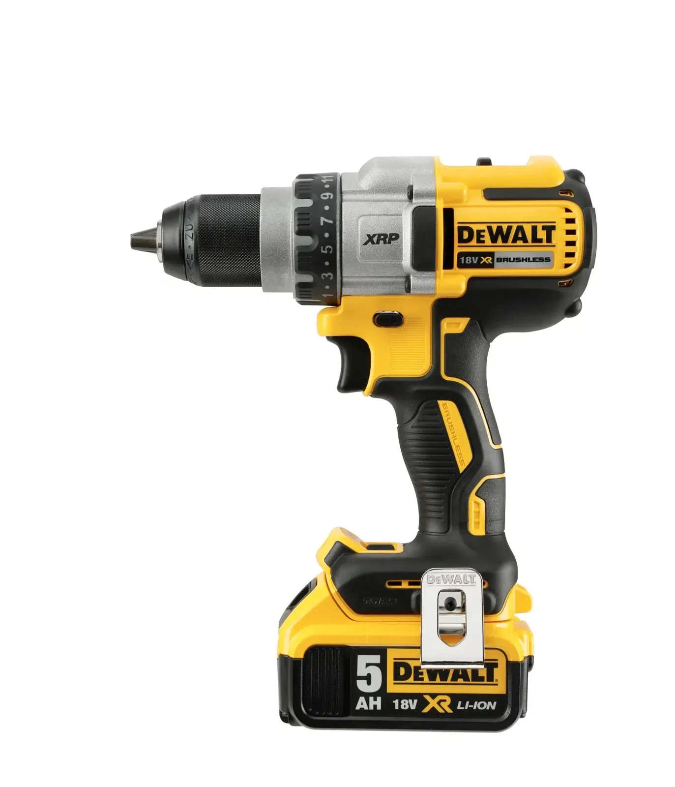 Аккумуляторная дрель-шуруповерт DeWalt DCD991P2-GB — фото производителя