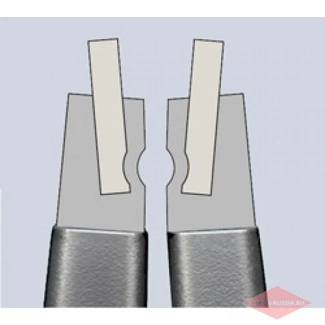 Прецизионные щипцы для внутренних стопорных колец Knipex KN-4921A01SB — фото производителя