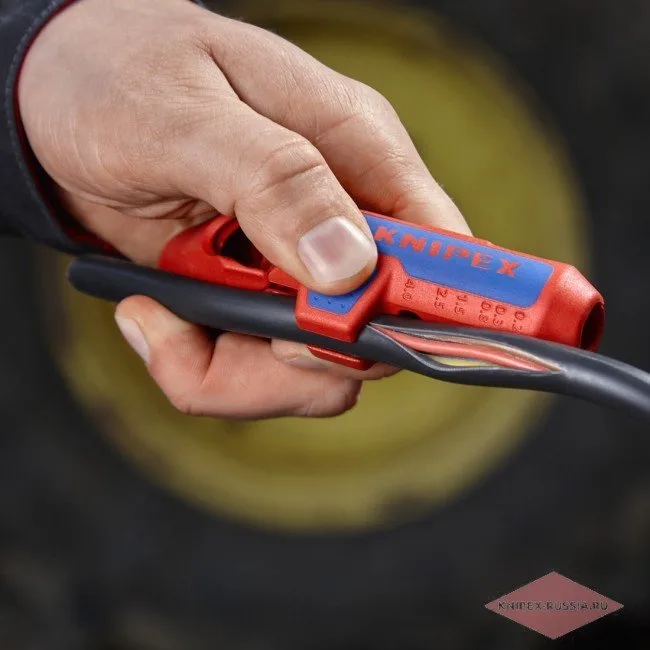 Инструмент для снятия изоляции для левшей Knipex KN-169502SB