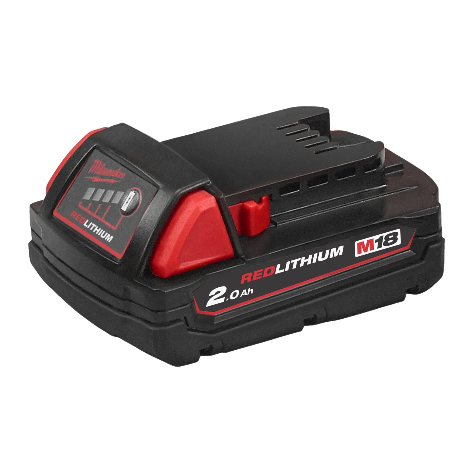 М18 2.0 Ач аккумулятор Milwaukee M18 B2 — фото производителя