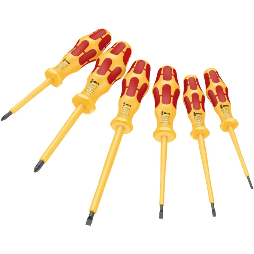 Набор отвёрток Kraftform VDE Wera 1060 i/1065 i/6 — фото производителя