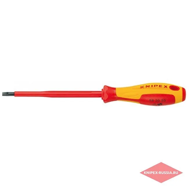 Отвертка для винтов с шлицевыми головками Knipex KN-982035