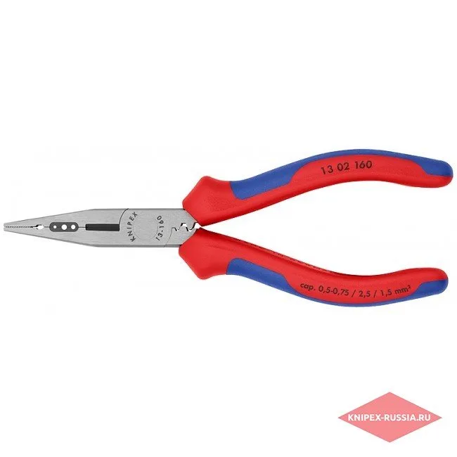 Плоскогубцы для монтажа проводов Knipex KN-1302160 — фото производителя