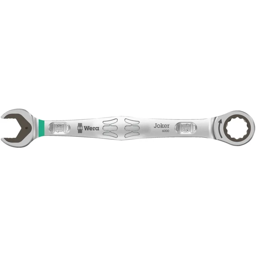 Комбинированный гаечный ключ с трещоткой Joker Wera 6000