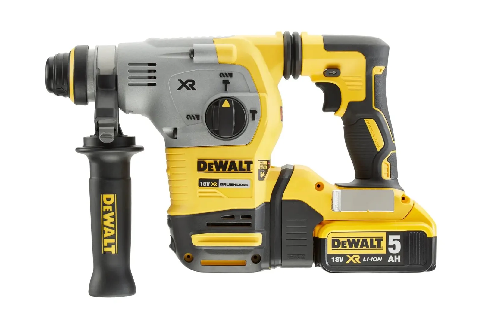 Аккумуляторный перфоратор DeWalt DCH283P2-GB — фото производителя