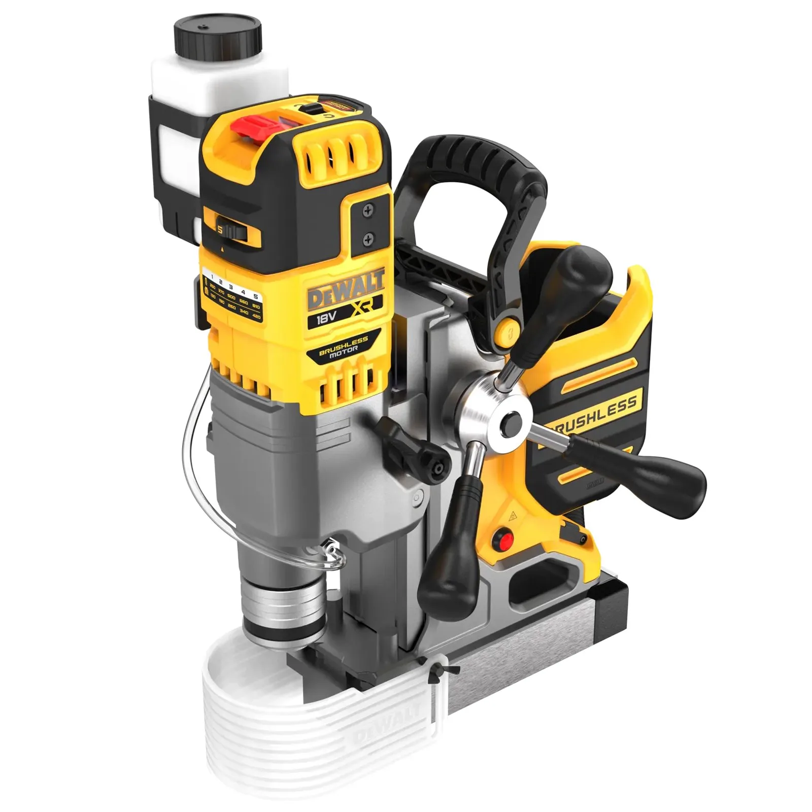 Магнитный сверлильный станок DeWalt DCD1623N-XJ — фото производителя