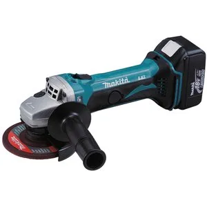 Аккумуляторная углошлифовальная машина Makita DGA452Z — фото производителя