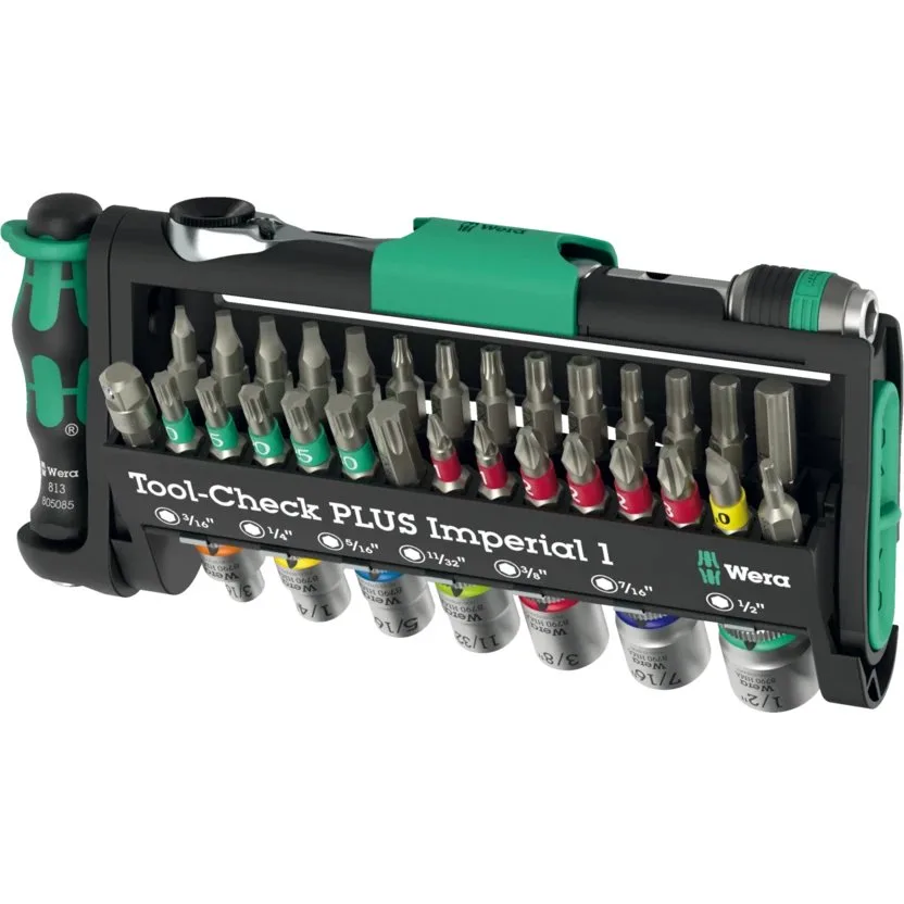 Набор инструментов Wera Tool-Check PLUS Imperial 1 — фото производителя