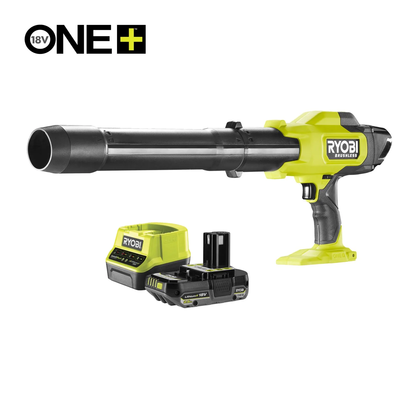 Аккумуляторная воздуходувка Ryobi RY18BLCXA-125