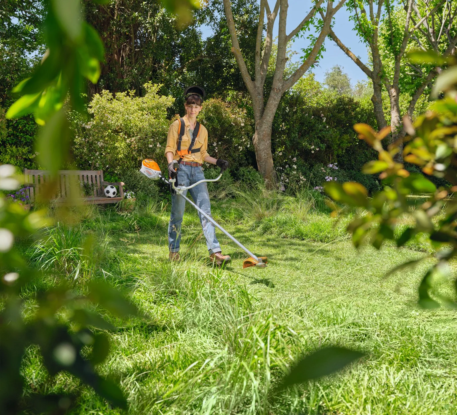 Аккумуляторная мотокоса STIHL FSA 80 — фото производителя