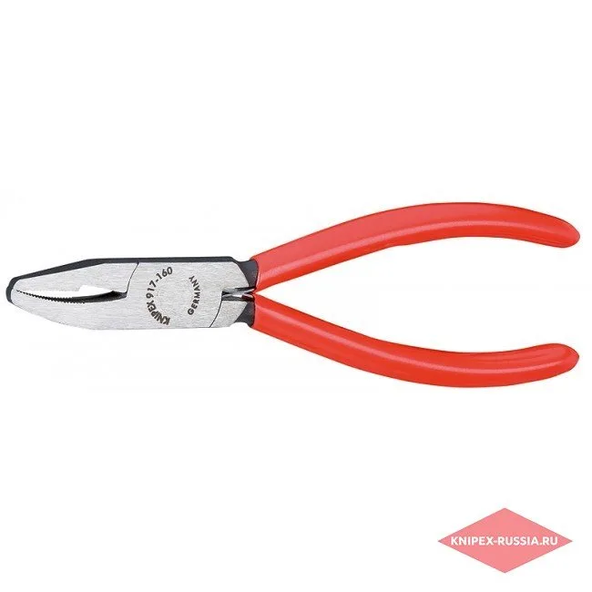 Плоскогубцы для отламывания стеклянных полосок Knipex KN-9171160 — фото производителя