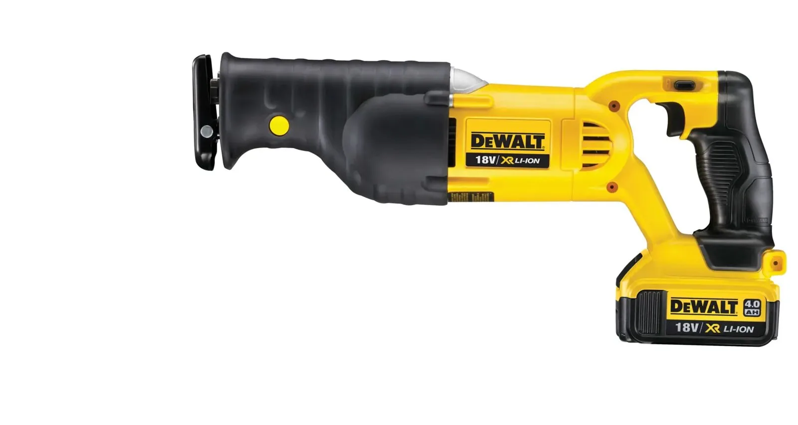 Аккумуляторная сабельная пила DeWalt DCS380M2-GB — фото производителя