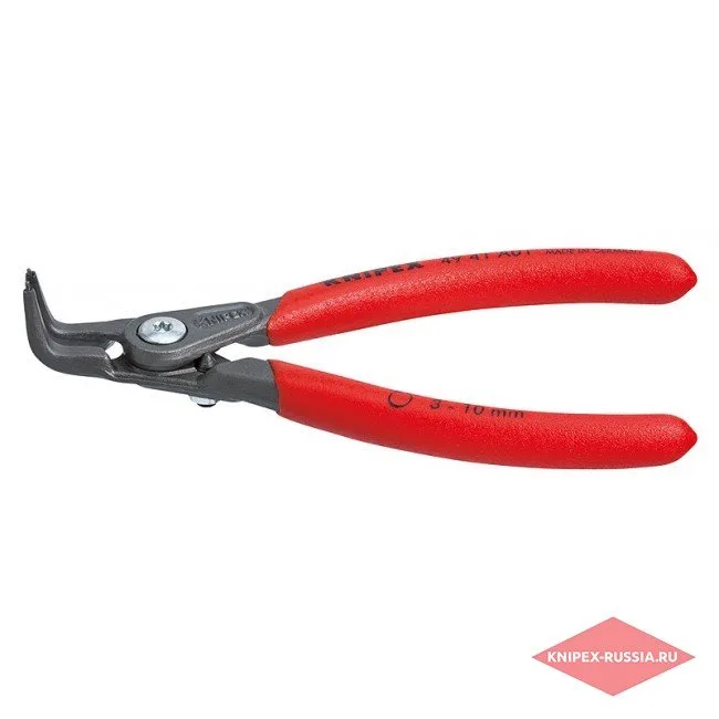 Прецизионные щипцы для стопорных колец с ограничением раскрытия Knipex KN-4941A01