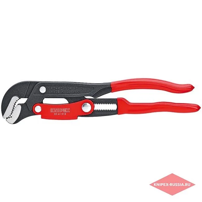 Клещи трубные с S-образным смыканием губок Knipex KN-8361015 — фото производителя