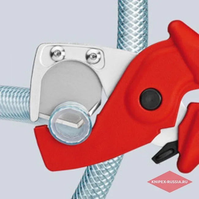 Труборез для шлангов и защитных труб Knipex KN-9020185SB — фото производителя