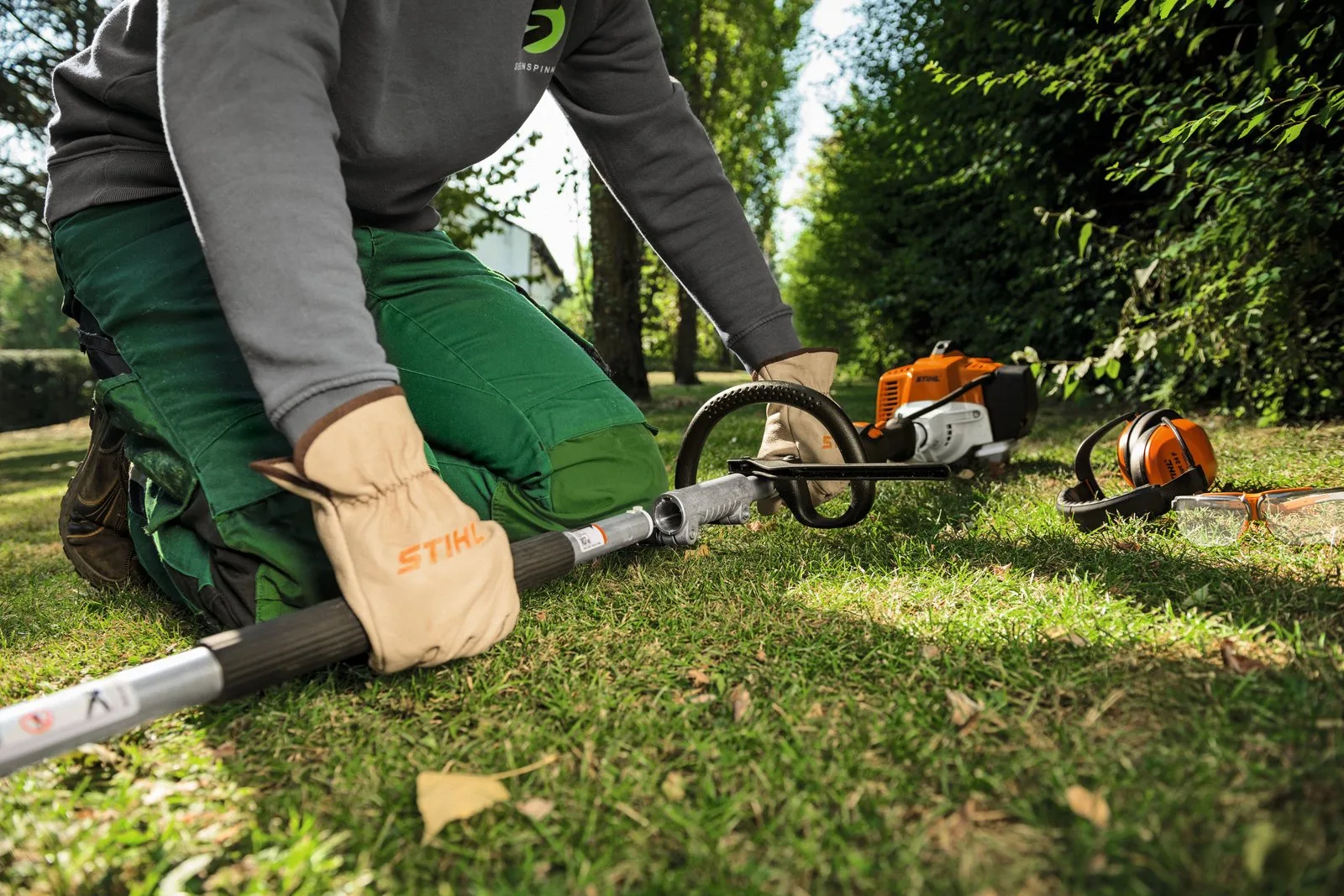 Бензиновый комбимотор STIHL KM 94 RC-E — фото производителя