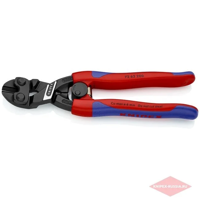 Кусачки боковые усиленные для мягких материалов Knipex KN-7262200 — фото производителя