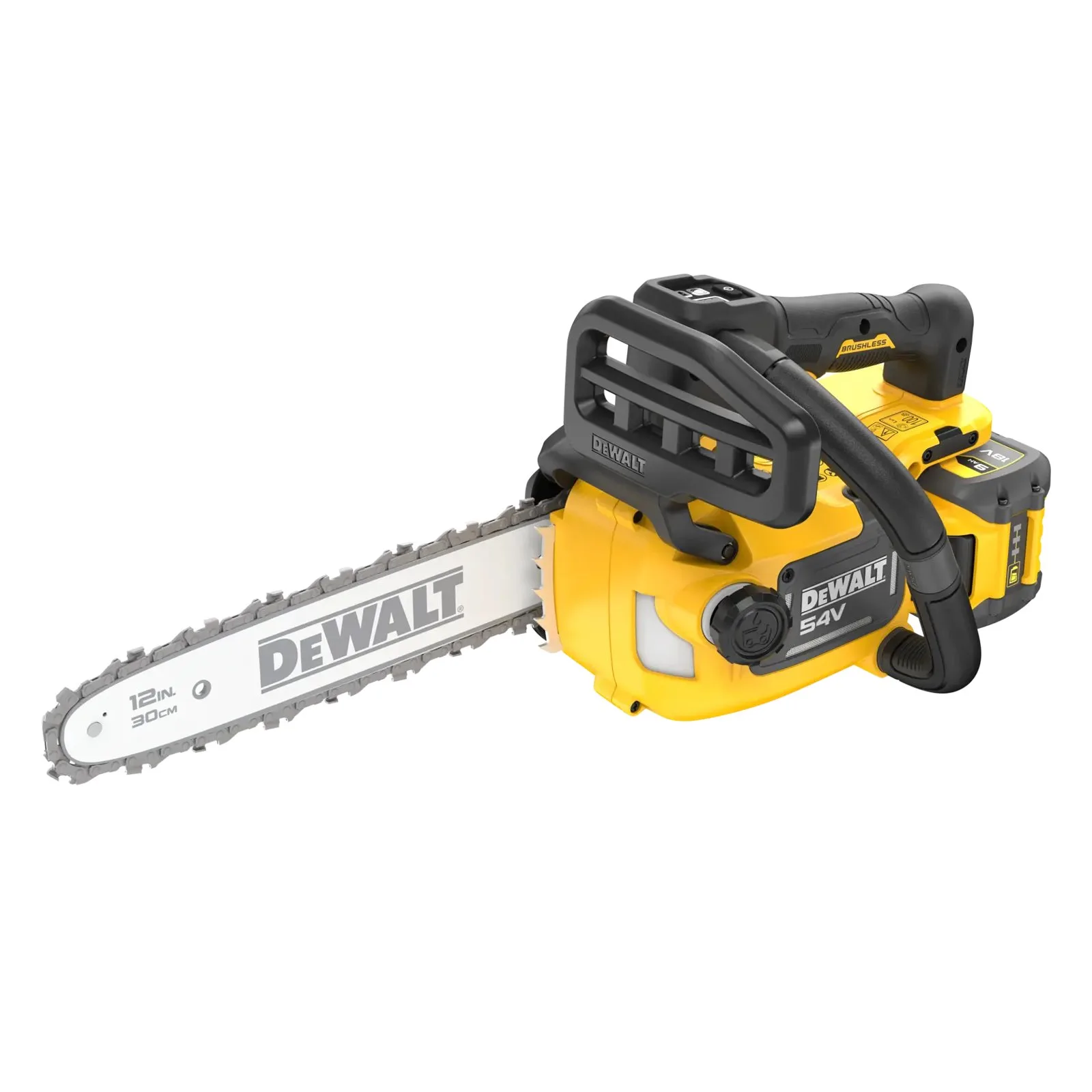 Аккумуляторная цепная пила DeWalt DCMCST632X1-GB — фото производителя